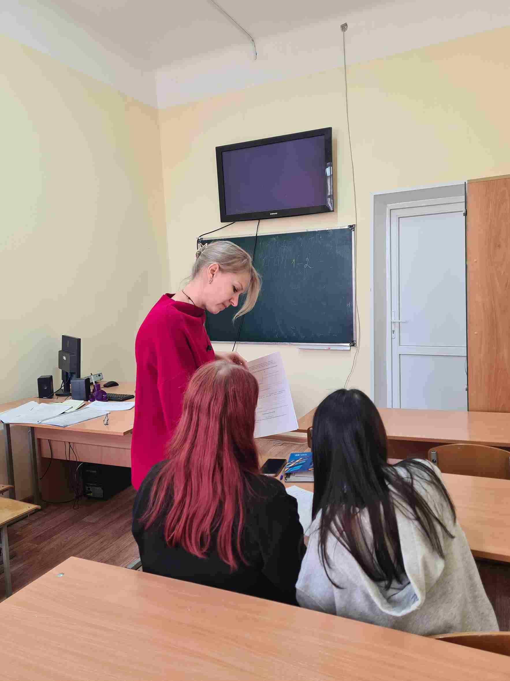 Встреча в педагогическом колледже