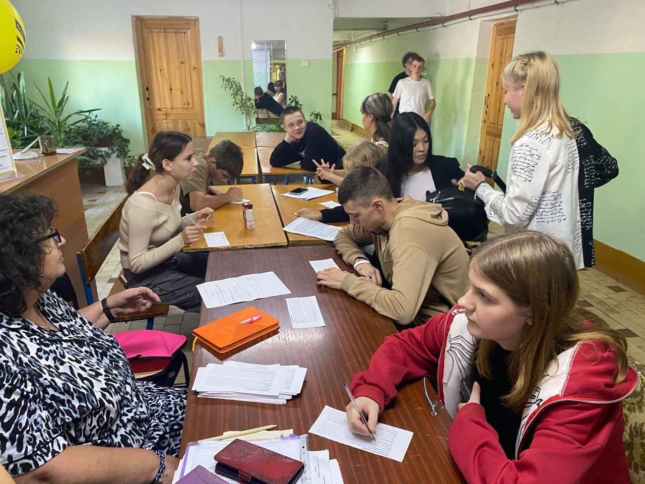 Заселение в общежитие