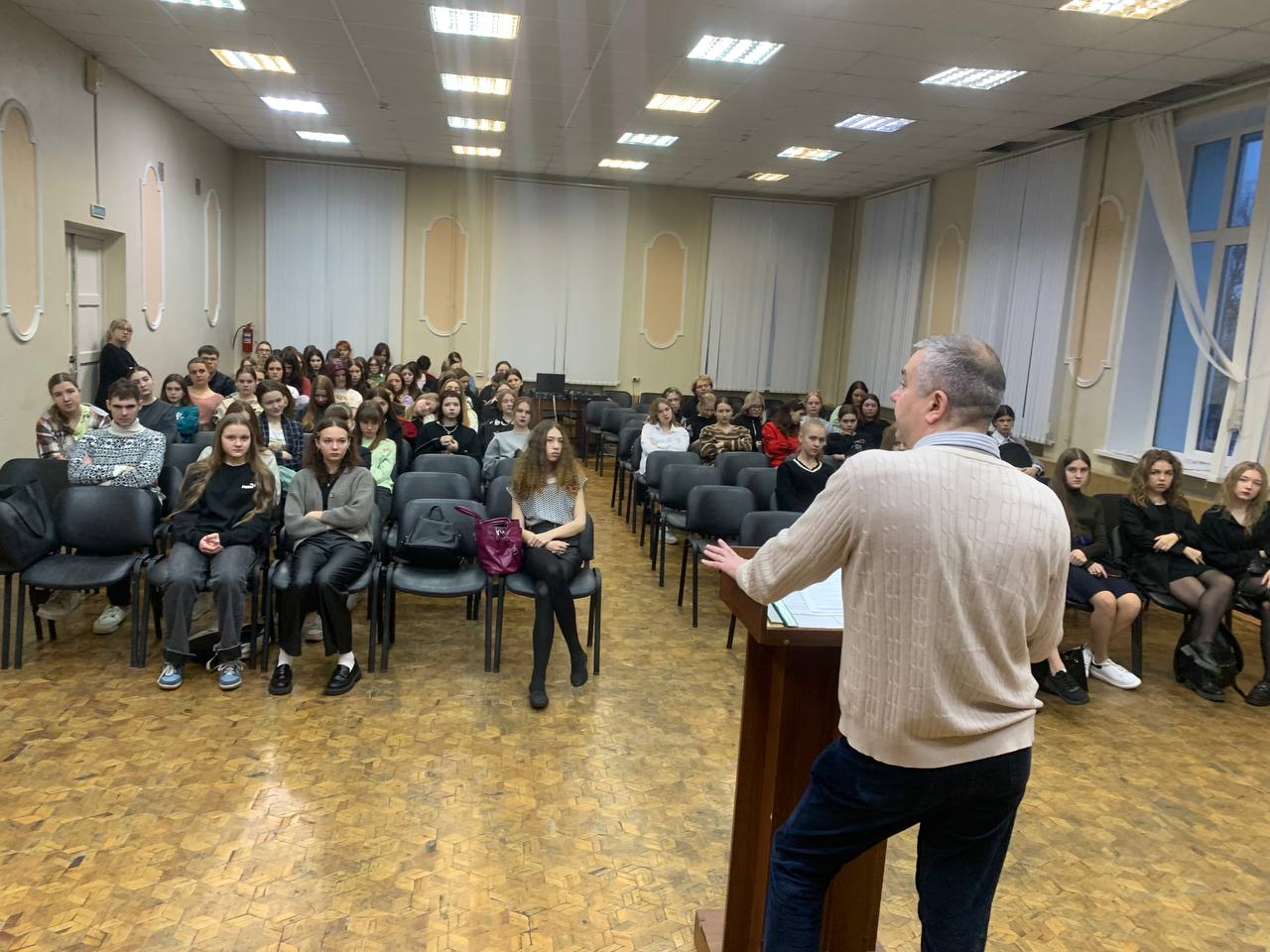 Встреча в Смоленском педагогическом колледже